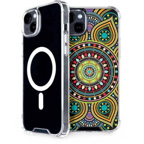 Sacred Wheel Colored iPhone 15 Plus MagSafe Case