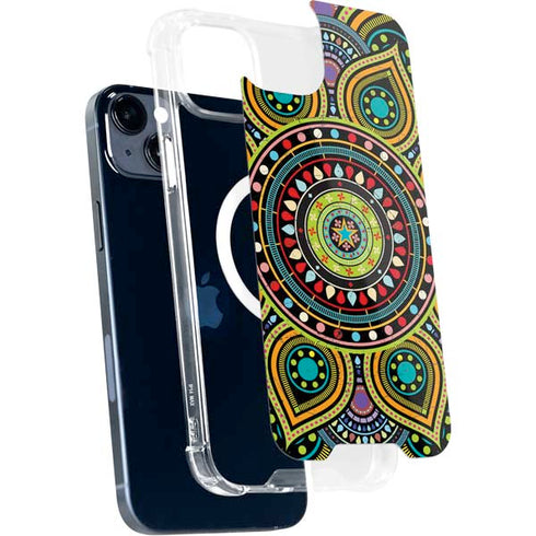Sacred Wheel Colored iPhone 15 Plus MagSafe Case