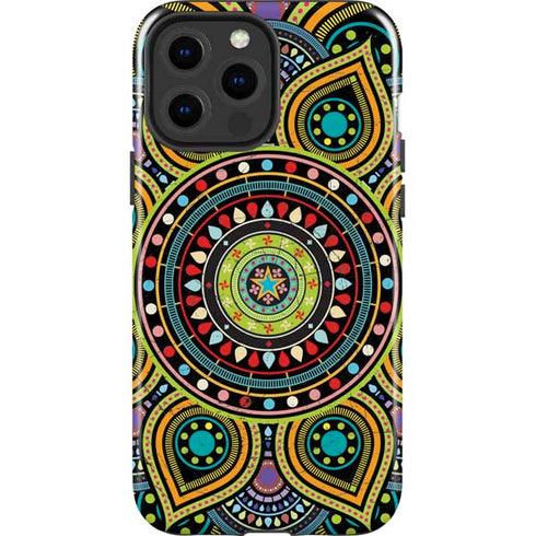 Sacred Wheel Colored iPhone 15 Pro Max Impact Case