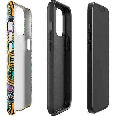 Sacred Wheel Colored iPhone 15 Pro Max Impact Case