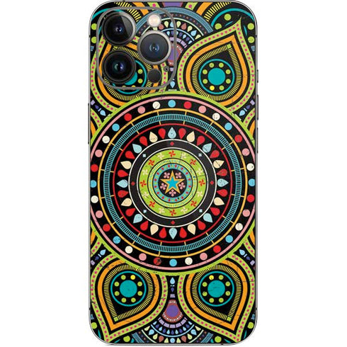 Sacred Wheel Colored iPhone 14 Pro Max Skin