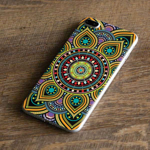 Sacred Wheel Colored iPhone 8 Plus Skin