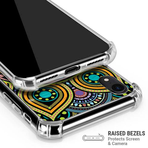 Sacred Wheel Colored iPhone XR Clear Case