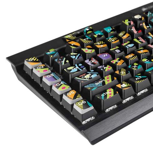 Sacred Wheel Colored K95 RGB PLATINUM Mechanical Gaming Keyboard Skin