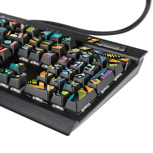 Sacred Wheel Colored K95 RGB PLATINUM Mechanical Gaming Keyboard Skin