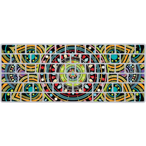Sacred Wheel Colored Magic Keyboard Skin