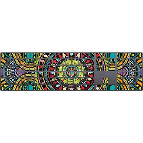 Sacred Wheel Colored Magic Keyboard with Numeric Keypad Skin