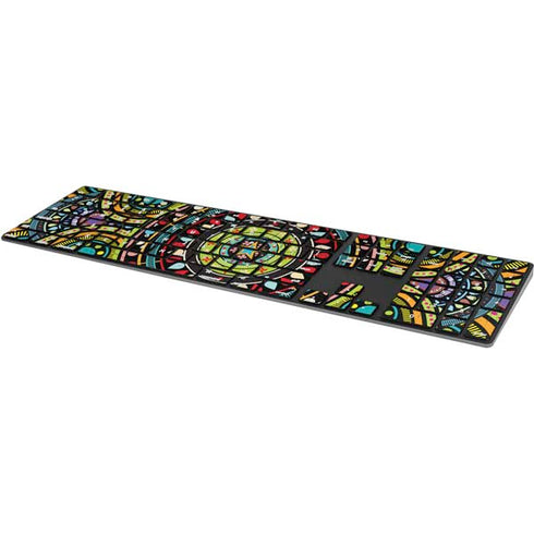 Sacred Wheel Colored Magic Keyboard with Numeric Keypad Skin