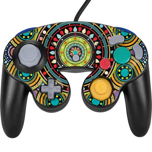 Sacred Wheel Colored Nintendo GameCube Controller Skin
