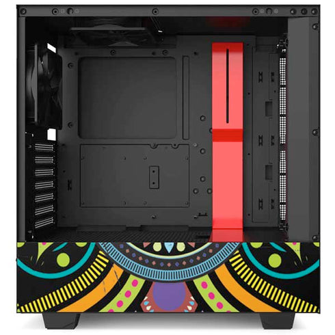 Sacred Wheel Colored NZXT H510 Compact ATX Mid-Tower Case Skin
