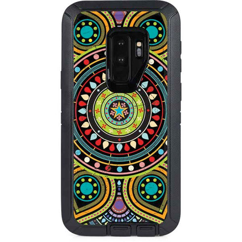 Sacred Wheel Colored Otterbox Defender Galaxy Skin