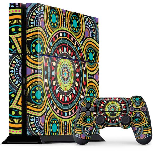 Sacred Wheel Colored PS4 Console and Controller Bundle Skin