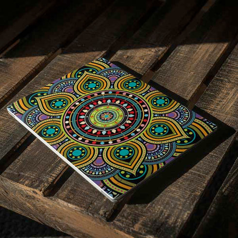 Sacred Wheel Colored Surface Laptop 2 Skin