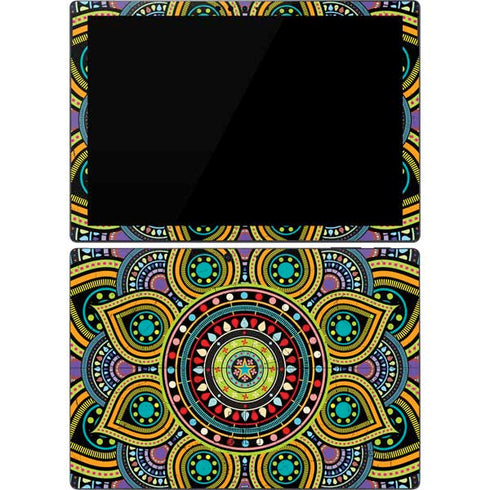 Sacred Wheel Colored Surface Pro 7 Skin
