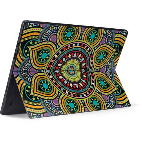 Sacred Wheel Colored Surface Pro 7 Skin