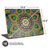 Sacred Wheel Colored Universal Laptop 18in (14.6 x 10.6in) Skin