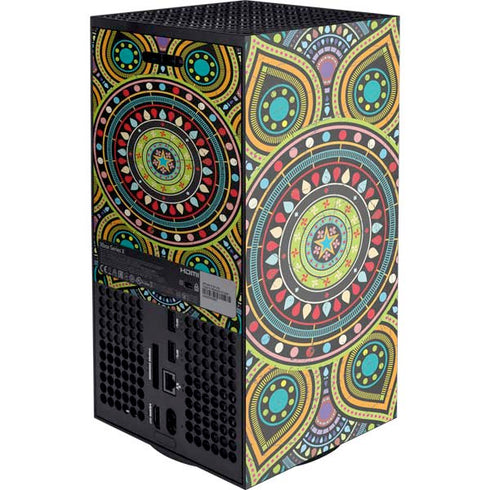 Sacred Wheel Colored Xbox Series X Console Skin