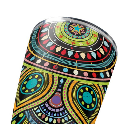 Sacred Wheel Colored Yeti 20oz Tumbler Skin