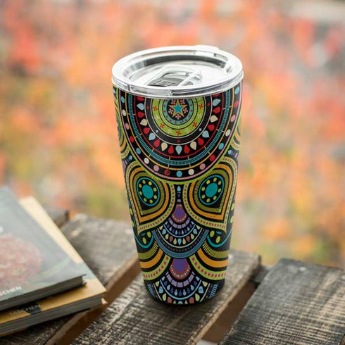 Sacred Wheel Colored Yeti 20oz Tumbler Skin