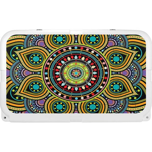 Sacred Wheel Colored YETI Tundra 45 Hard Cooler Skin