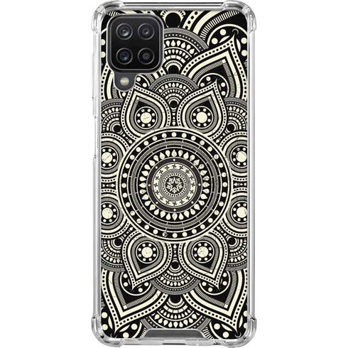 Sacred Wheel Galaxy A12 Clear Case