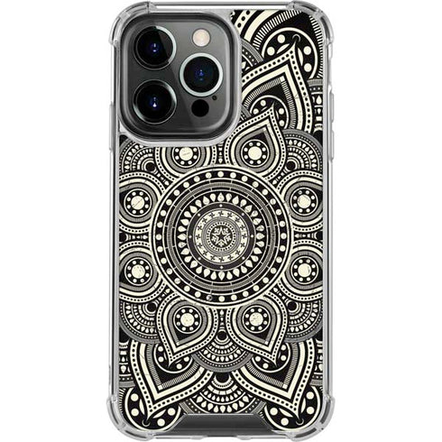 Sacred Wheel iPhone 15 Pro Clear Case