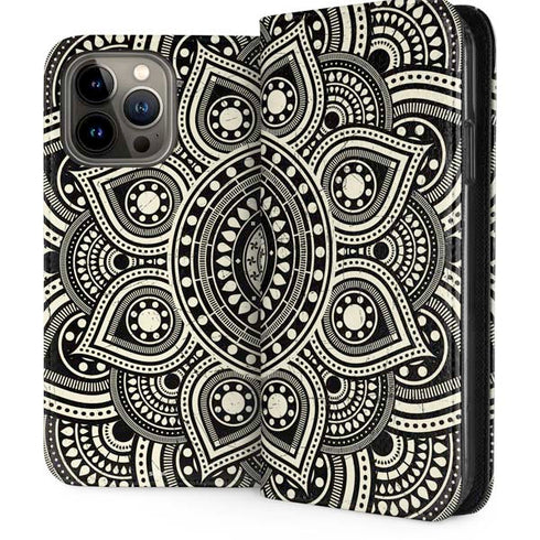 Sacred Wheel iPhone 14 Pro Max Folio Case