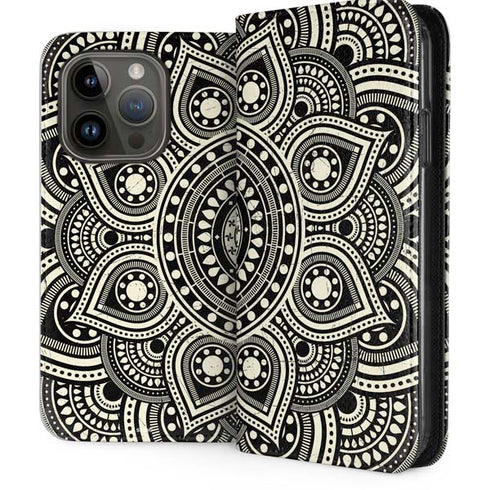 Sacred Wheel iPhone 15 Pro Folio Case