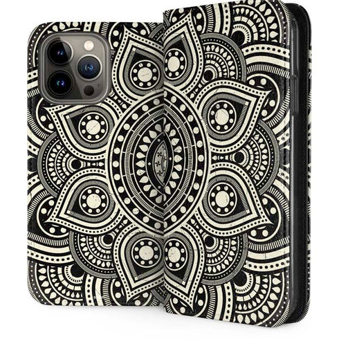 Sacred Wheel iPhone 15 Pro Max Folio Case