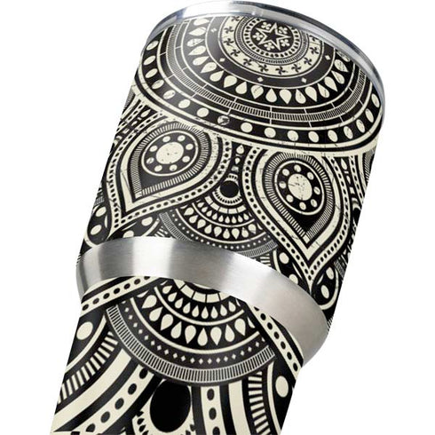 Sacred Wheel Yeti 30oz Rambler Tumbler Skin