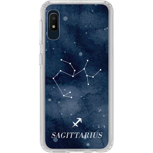 Sagittarius Constellation Galaxy A10e Clear Case