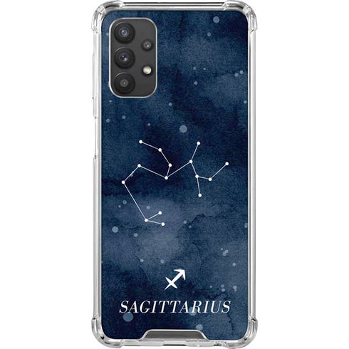 Sagittarius Constellation Galaxy A32 5G Clear Case