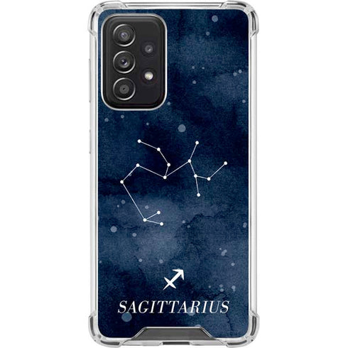 Sagittarius Constellation Galaxy A52 5G Clear Case