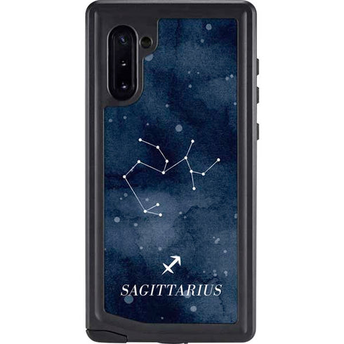 Sagittarius Constellation Galaxy Note 10 Waterproof Case