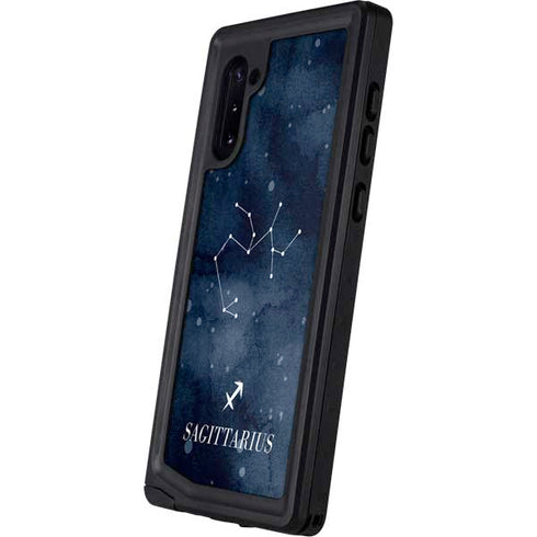 Sagittarius Constellation Galaxy Note 10 Waterproof Case