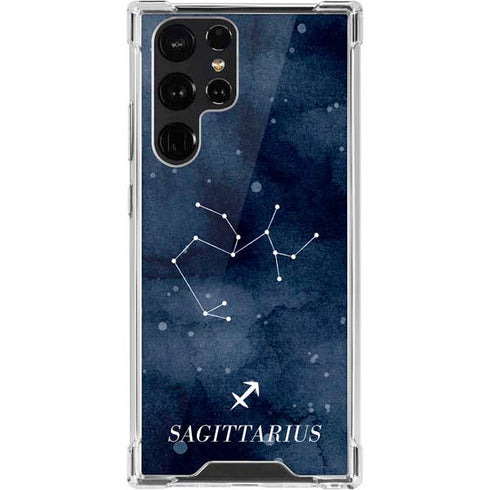 Sagittarius Constellation Galaxy S22 Ultra Clear Case
