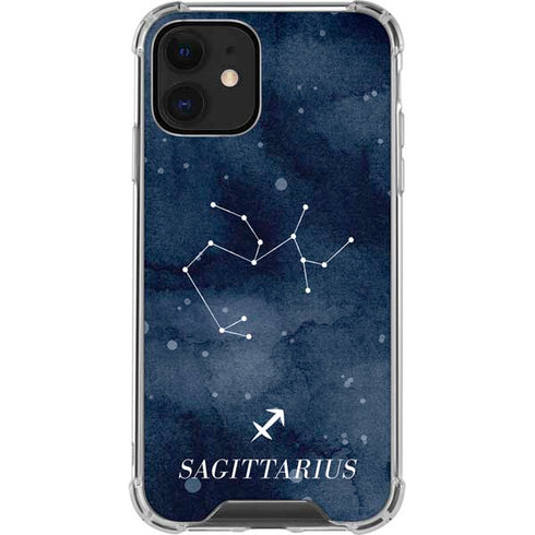 Sagittarius Constellation iPhone 12 Clear Case