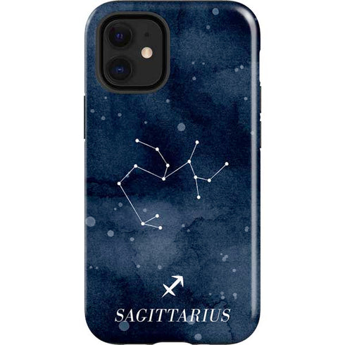 Sagittarius Constellation iPhone 12 Mini Impact Case