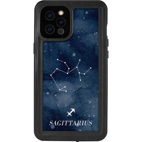 Sagittarius Constellation iPhone 12 Pro Max Waterproof Case