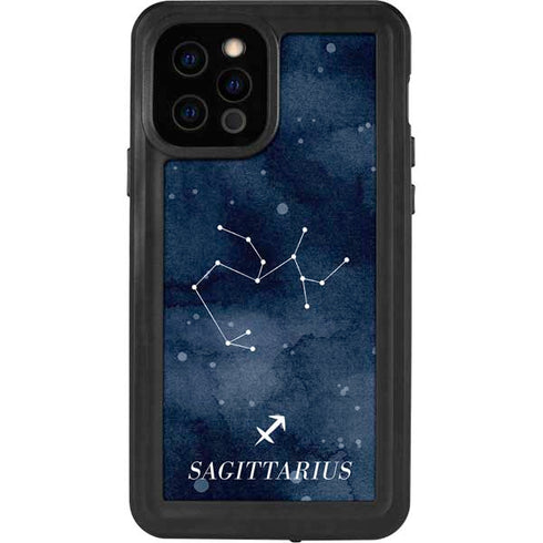 Sagittarius Constellation iPhone 12 Pro Waterproof Case