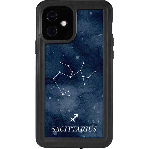 Sagittarius Constellation iPhone 12 Waterproof Case