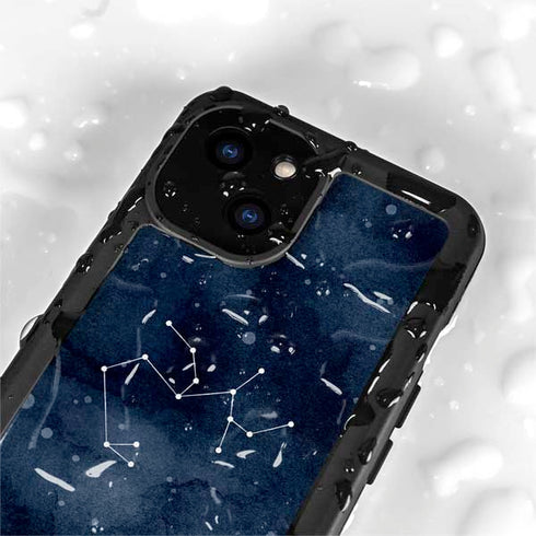 Sagittarius Constellation iPhone 13 Mini Waterproof Case