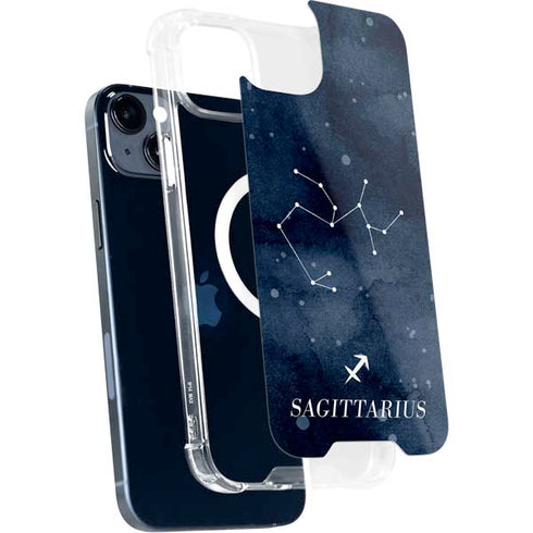 Sagittarius Constellation iPhone 15 Plus MagSafe Case