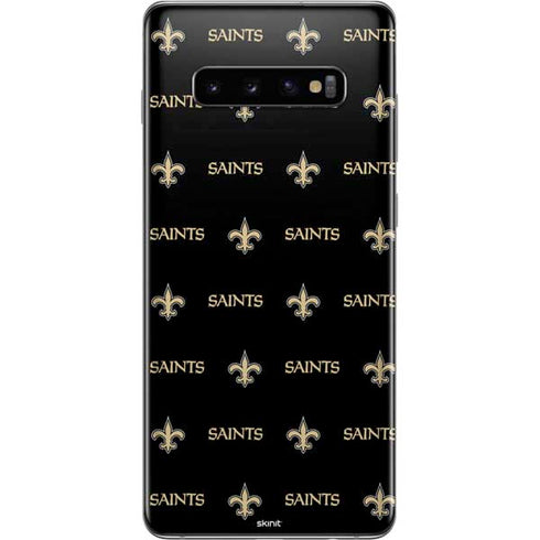 NFL New Orleans Saints Blitz Series Galaxy S10 Plus Skin