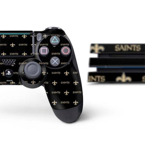 NFL New Orleans Saints Blitz Series PS4 Pro Bundle Skin