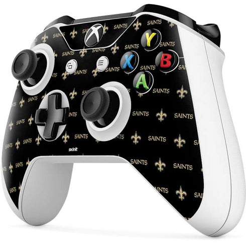 NFL New Orleans Saints Blitz Series Xbox One S Controller Skin