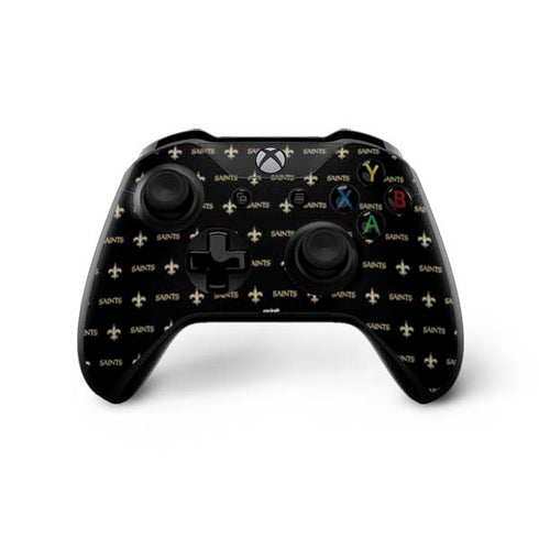 NFL New Orleans Saints Blitz Series Xbox One X Controller Skin