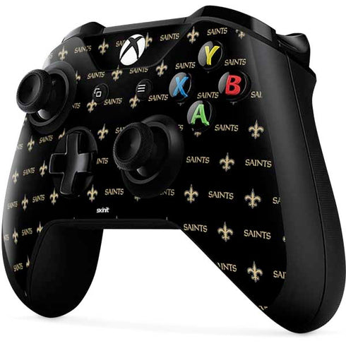 NFL New Orleans Saints Blitz Series Xbox One X Controller Skin