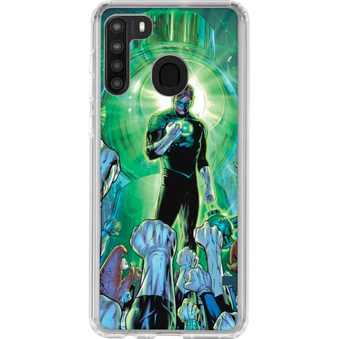 DC Comics Green Lantern Dark Days Cover #4 New 52 Art by Billy Tan Galaxy A21 Clear Case