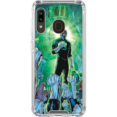 DC Comics Green Lantern Dark Days Cover #4 New 52 Art by Billy Tan Galaxy A30 Clear Case